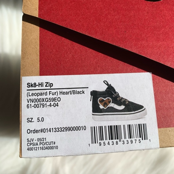 NEW! Vans Leopard Heart - Picture 8 of 9